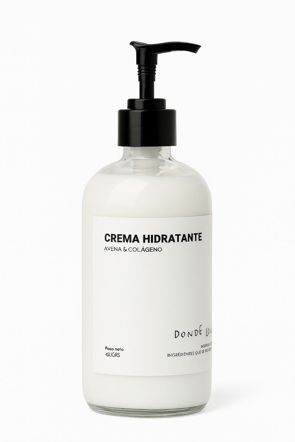 crema corporal avena y colageno